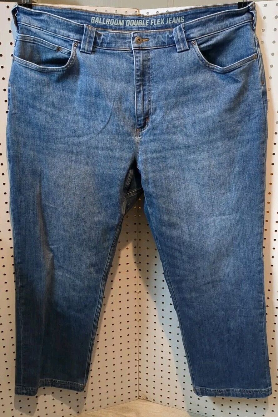 Duluth Trading Ballroom Double Flex Jeans 42x30 Relaxed Fit